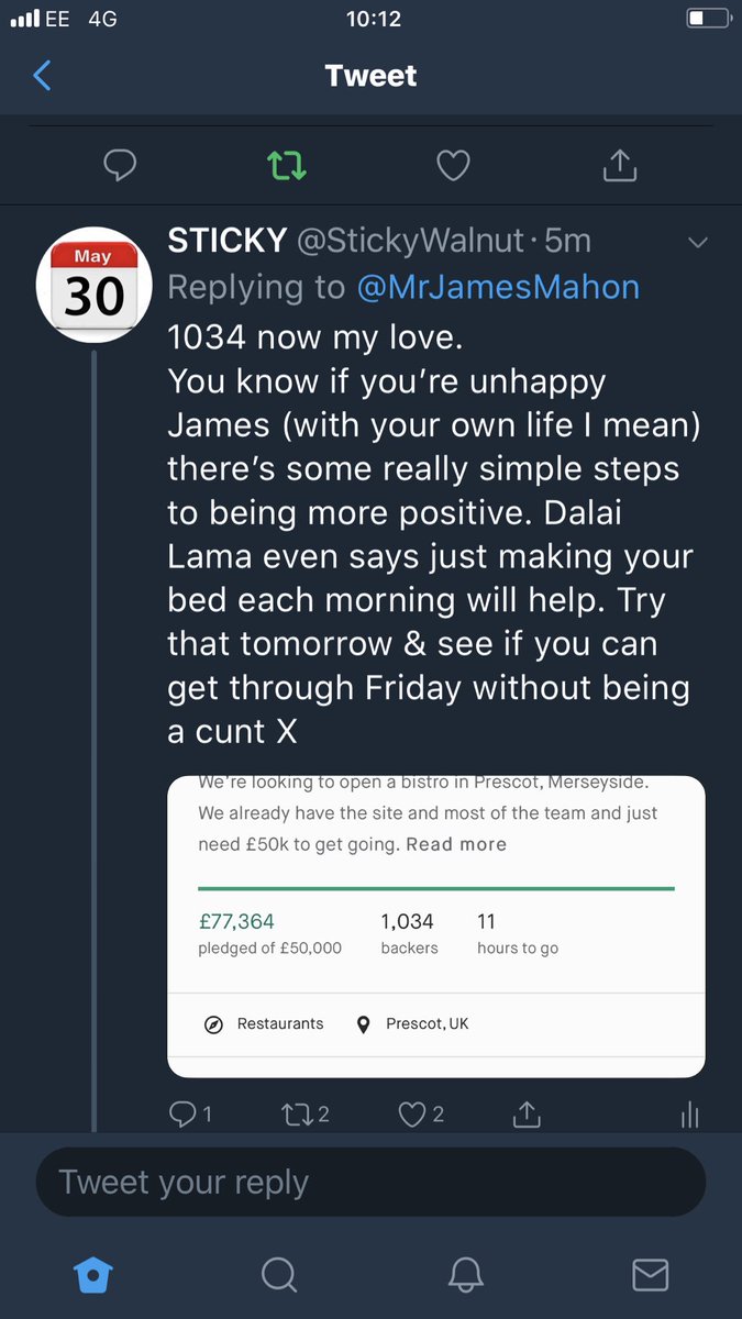 StickyWalnut's tweet photo. Come at me. I can bat this shit out all fucking day https://t.co/IydQnwLmhE