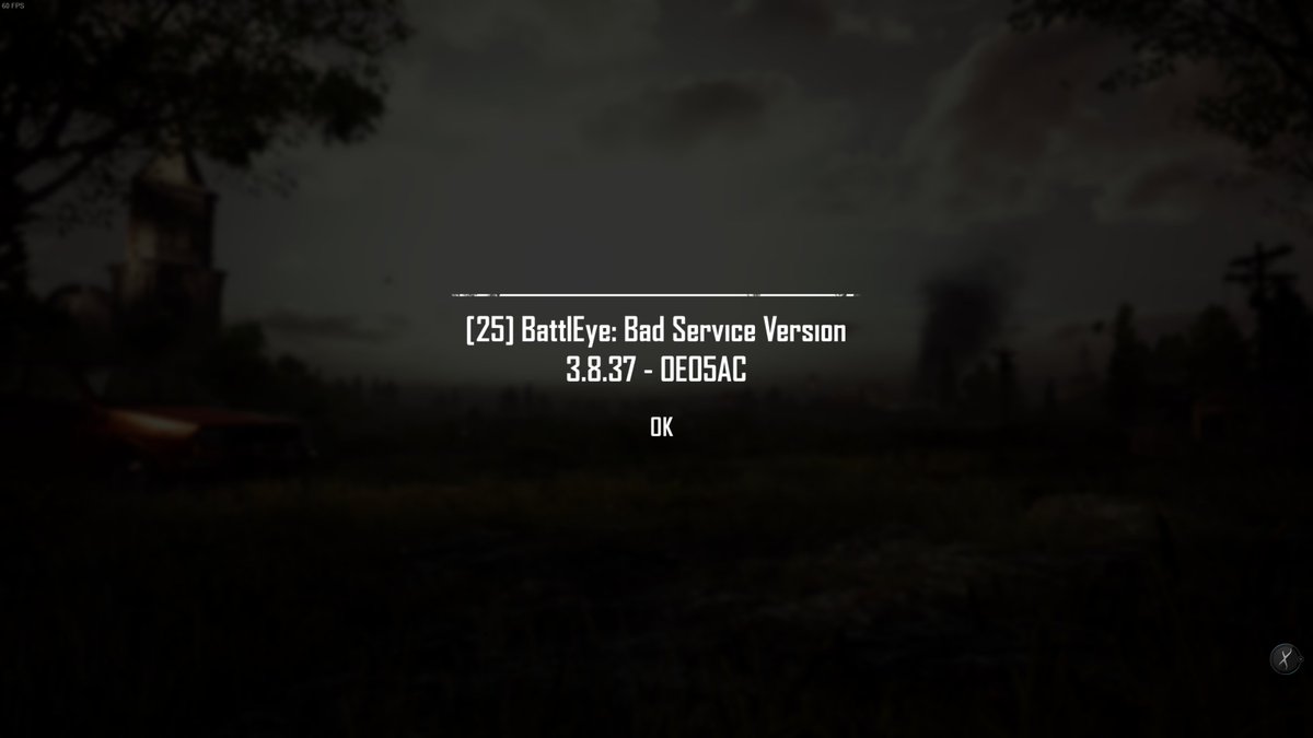 BigAlB89's tweet photo. @PUBG_help I was able to get into the game briefly however while queuing in for game start I got booted with the following error. See image @PUBG @PUBG_help https://t.co/dI2ga34UBN