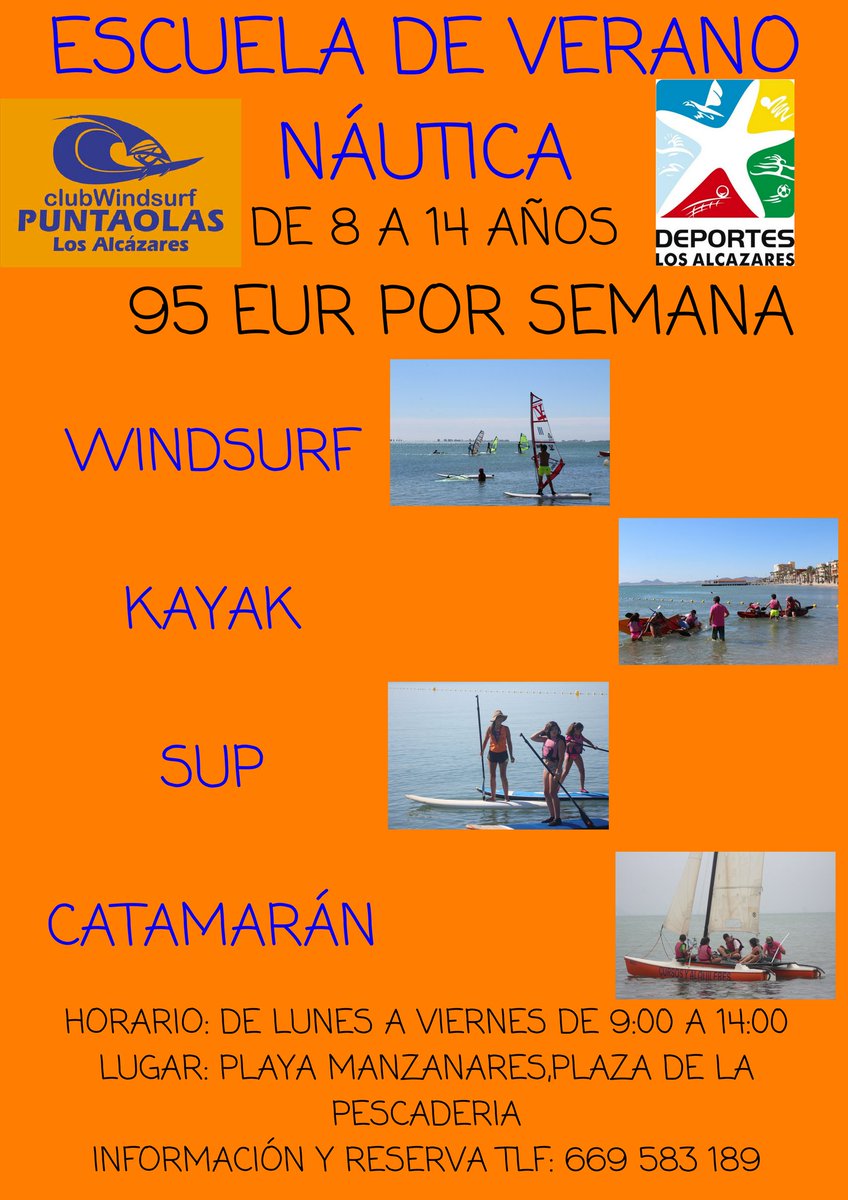 Escuelas Deportivas #Verano #LosAlcázares