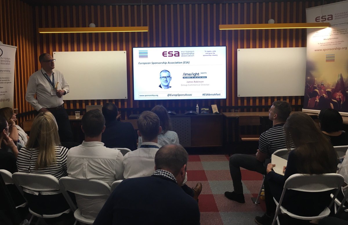 limelightsports's tweet image. We're delighted to host the @EuropSponsAssoc breakfast this morning, with speakers from Nike and @MLB who are sharing their insights on "Driving Engagement Beyond the Horizon" #ESABreakfast #ActiveWorld