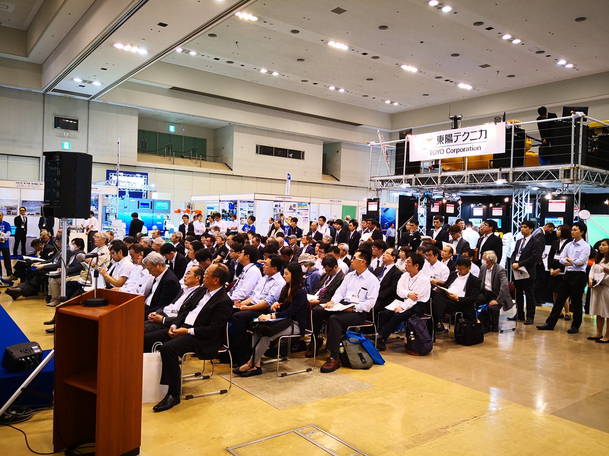 vwdob's tweet photo. Final day of #OCEANS18 #oto18 and one of the busiest. Great to meet #jamstec and many others. https://t.co/FxNjIA2iZ9