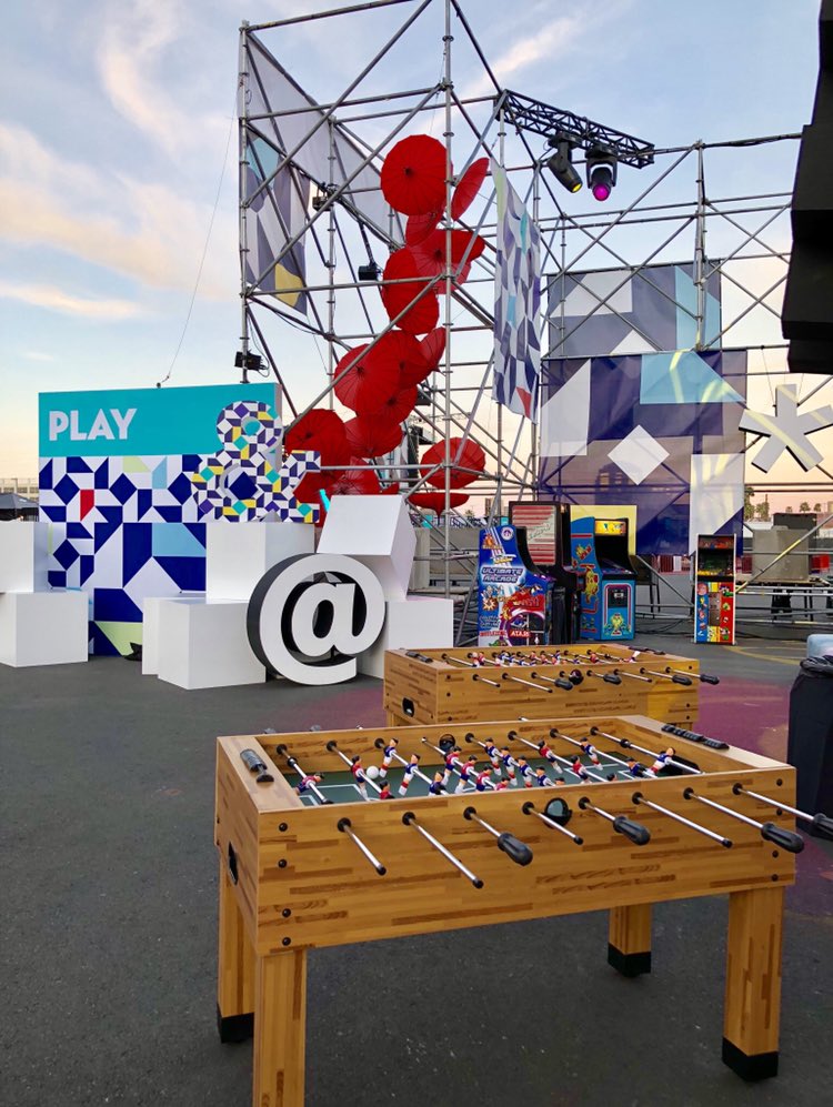 EventLabLLC's tweet image. Our “Play” Lounge was a hit at the Adobe Bash. We love producing interactive spaces and eye catching decor for our clients and attendees!