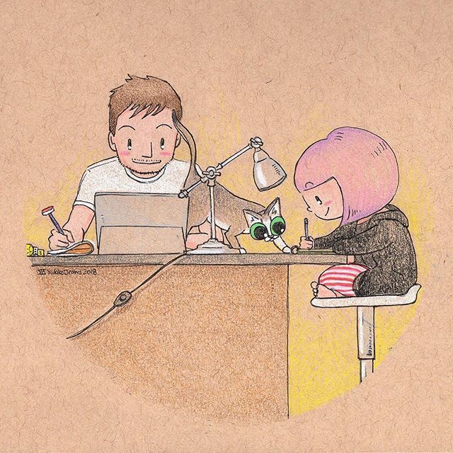 yukikodraws's tweet image. Wednesday night
#workdate #drawing #DnD