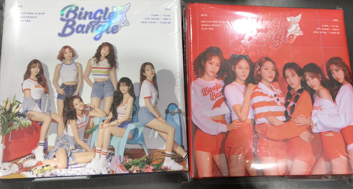 TOWER_Yokohama's tweet photo. 【#AOA】
AOA
5枚目のミニアルバム
「Bingle Bangle」
入荷致しました!
#ANGELS_KNOCK #Bing_Bing https://t.co/liYyLJq85Z