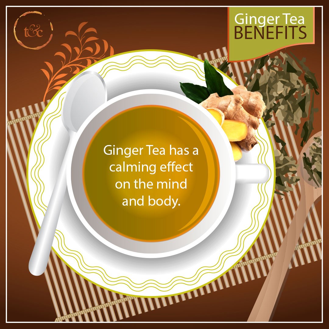 TnC_India's tweet photo. Ginger tea help relieve stress and improve moods. Next time youโre feeling stressed, take a quick break to enjoy a cup of ginger tea.
#tea #chai #teatime #gingertea #health #refresh #cup #cafe
#instatea #food #foodporn #teaandconversation https://t.co/2QIkMBeYW0
