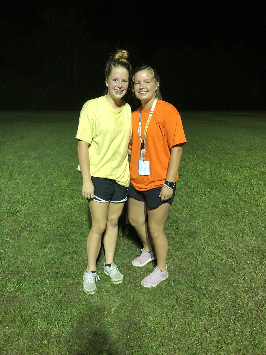 PutnamSoftball's tweet photo. Day 1 of camp is complete for these War Eagles! Back at it again tmrw bright and early! #FCAStrong #FCACC18 @PCWAREAGLES https://t.co/S6xRy71rd3