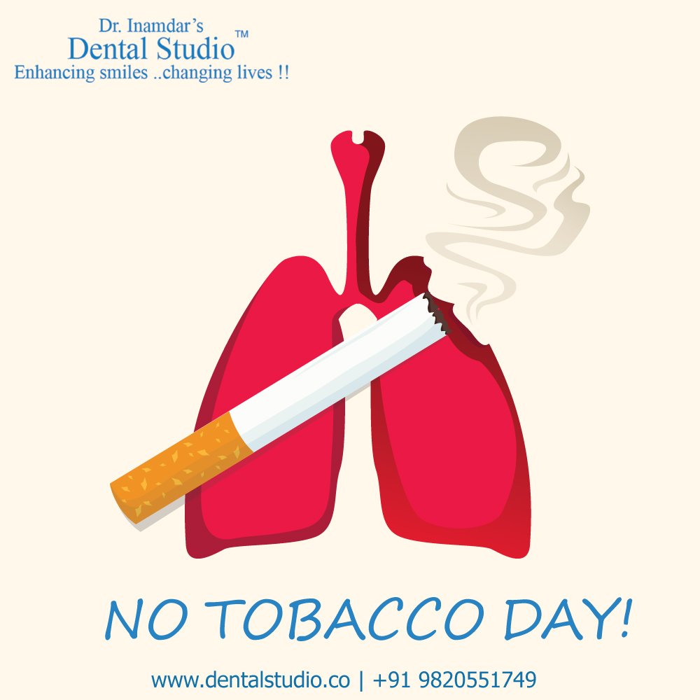 draslamInamdar's tweet photo. This #WorldNoTobaccoDay Say NO to Tobacco, Say YES to Life!!!
https://t.co/80MhAeD9Ew
#NoTobacco #31May2018 #dentist #dentalclinic #oralcare #dentistry https://t.co/OIrdyn9IKx