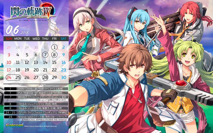 日本ファルコム Nihonfalcom 18年05月 Twilog