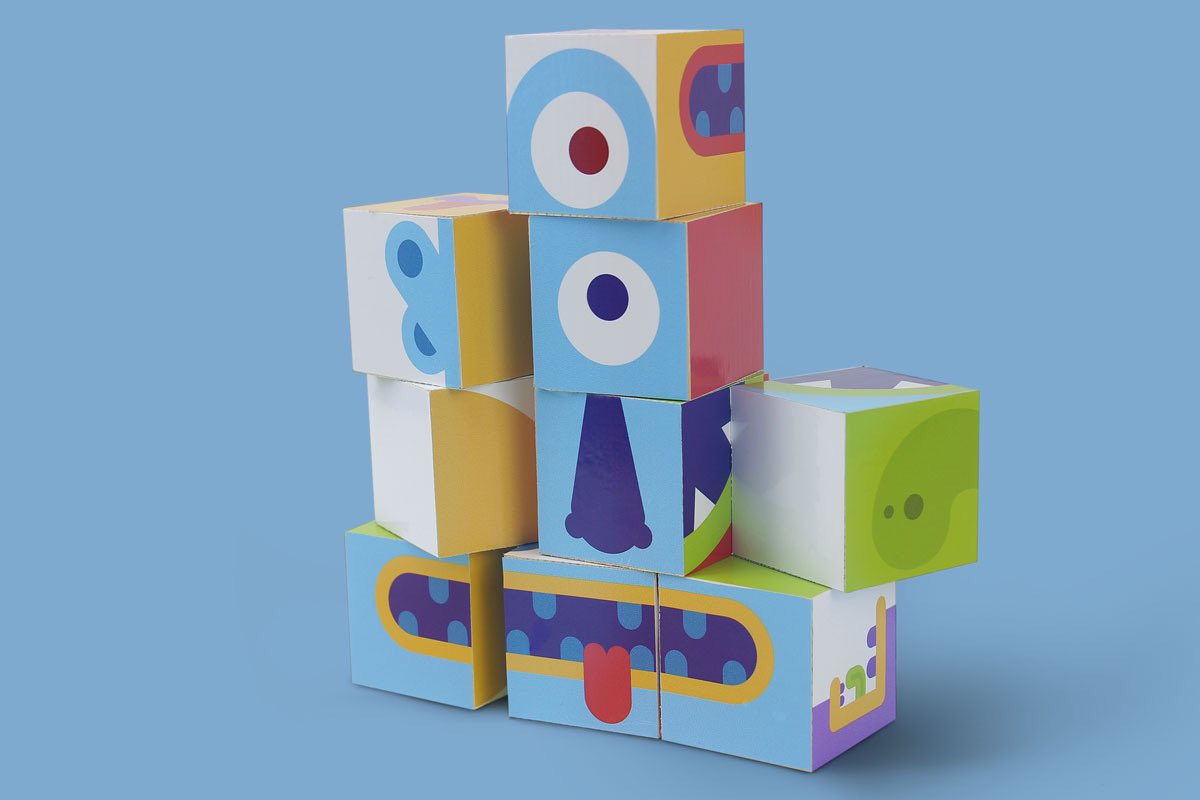 TimRackham's tweet image. I created these blocks to demonstrate the flexibility in a visual language for a brand I created