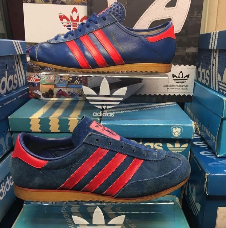 Casually Adidas on Twitter: "Vintage Intersport (top) and Azzurro bottom # adidas #vintage https://t.co/36SeiejYCs" / Twitter