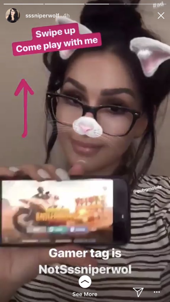 Name sssniperwolf snapchat 10 Things