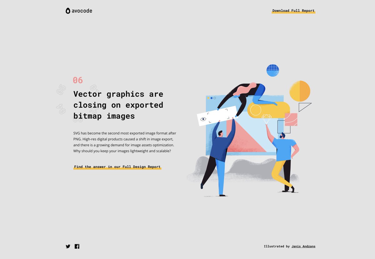 pboudeville's tweet photo. 2017 UI Design Report (found on @AWWWARDS) > https://t.co/6MACOJZINs https://t.co/U9hLrAnR34