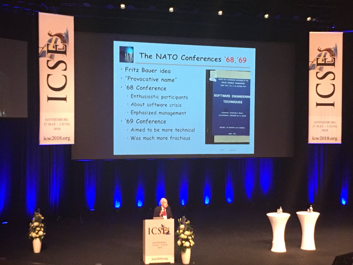 Sebastian Baltes Fred Brooks On Nato Se Conference 1968 Vs 1969 Icse18