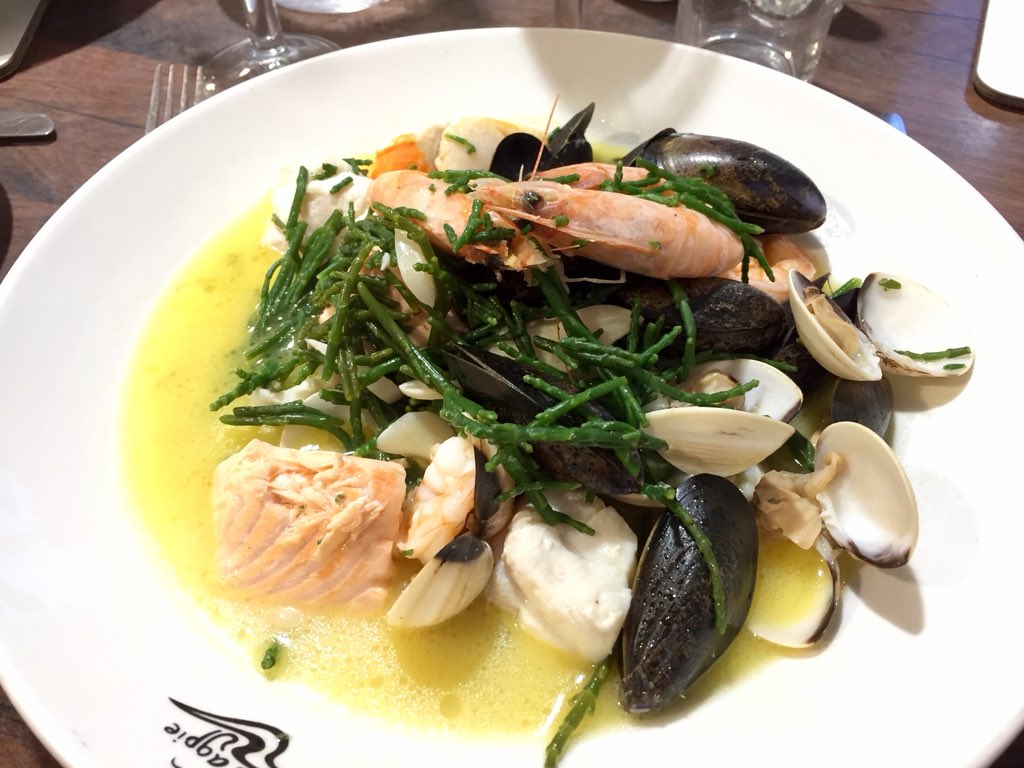 Seafood hotpot at the Magpie #Whitby 🤤💖