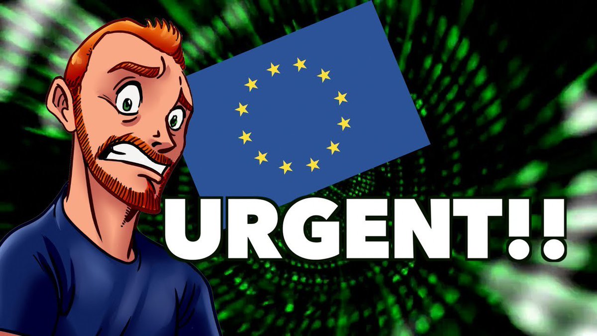 bertyhell's tweet photo. On 20-21 June I count on you to delete Article 13 of the #Copyright in the DSM Directive to protect my fundamental rights from the #CensorshipMachines. Help #SaveYourInternet https://t.co/YAIeOZ5oqG