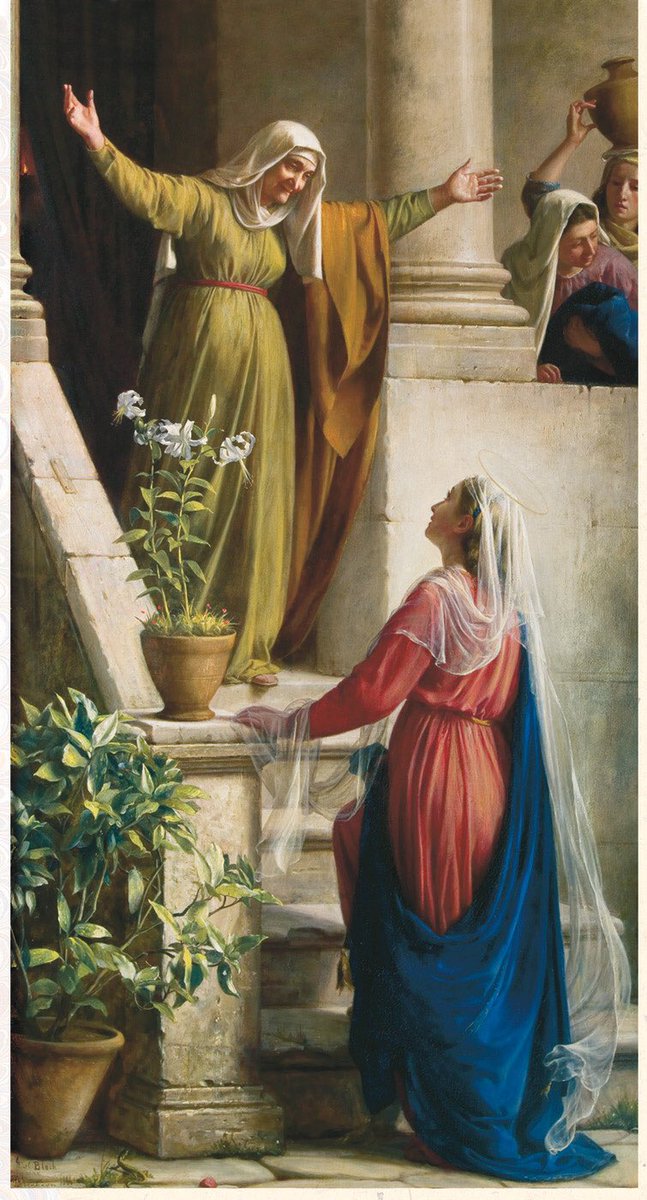 BolvarSS's tweet photo. #31mayo 
Visitación de Santa María a su Prima Isabel.
Termina el #mesmariano pero continuamos de la mano de #María, aprendiendo a ser #solidarios, saliendo al encuentro de nuestros hermanos/as. https://t.co/zFQNKGYe38