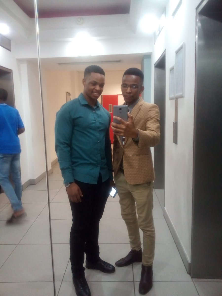 thabang_metis's tweet photo. #WorldBookCelebration #KasiNerd
Getting Ready with @Zongezile_Qeba Mr #Chancing4Change himself. https://t.co/aMBJ2RMOGZ