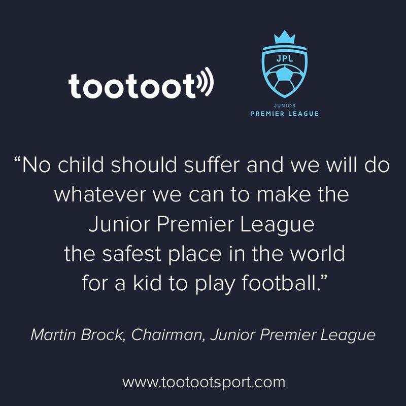 Junior Premier League (@jpluk) on Twitter photo Today is an exciting day as we announce our partnership with <a href="/tootootsport/">tootootsport</a> and welcome them to the @JnrPremFootball family! ⚽️Read more here: ow.ly/mhDt30kguUe #safeguarding #makeanoise Today is an exciting day as we announce our partnership with <a href="/tootootsport/">tootootsport</a> and welcome them to the @JnrPremFootball family! ⚽️Read more here: ow.ly/mhDt30kguUe #safeguarding #makeanoise