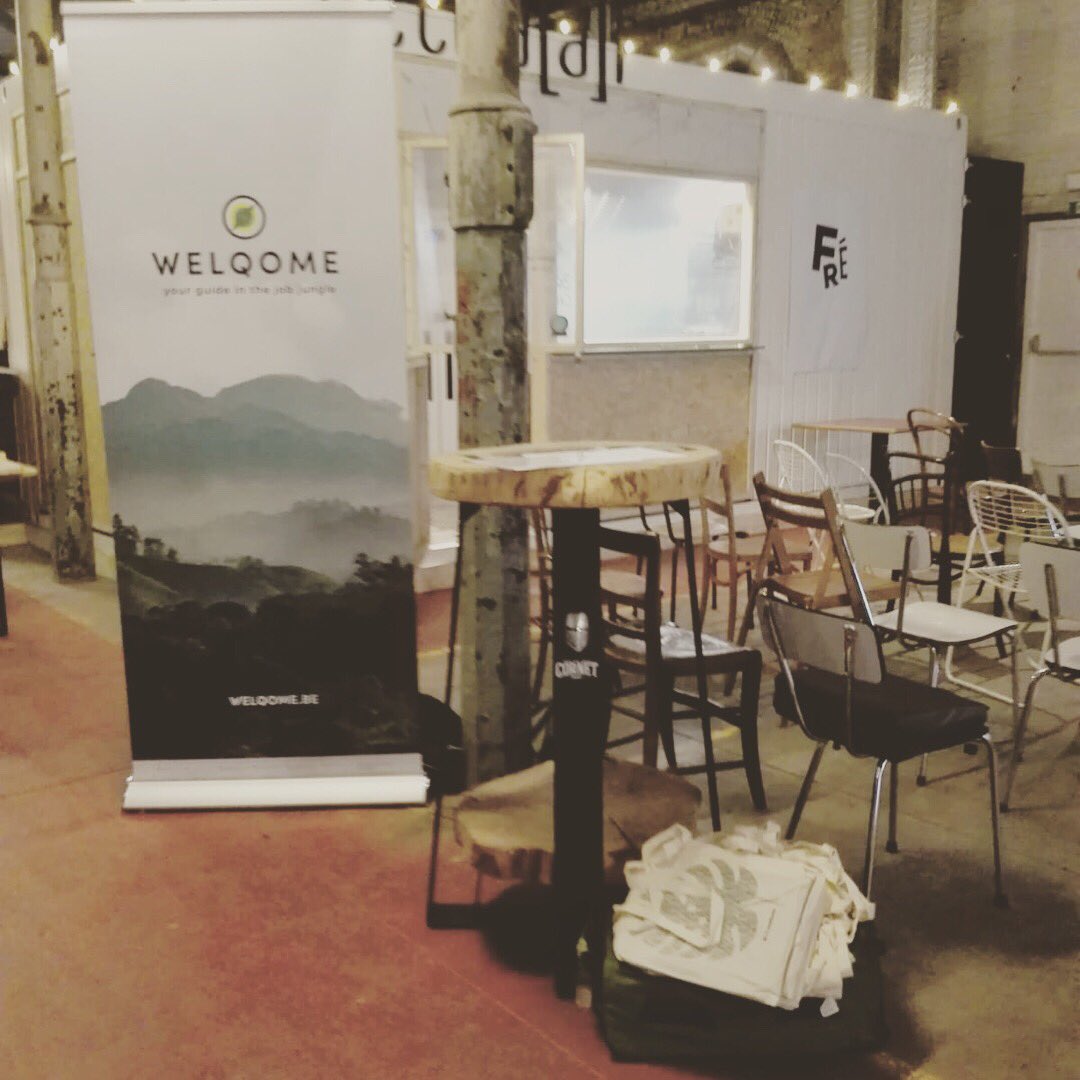 VDBrenda's tweet photo. #leuven is klaar voor de #welqome #joborientation #succes @VerstegenMieke @Skill_BuilderS @GroepINTRO @VFUFFI https://t.co/agnLtrfzrD