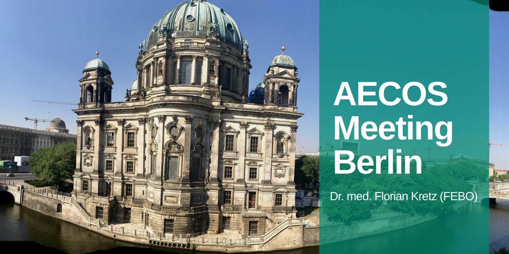augenklinik_de's tweet image. Dr FlorianKretz at the 2018 #AECOS Surgery meeting in Berlin.
@AECOSurgery @augenklinik_de