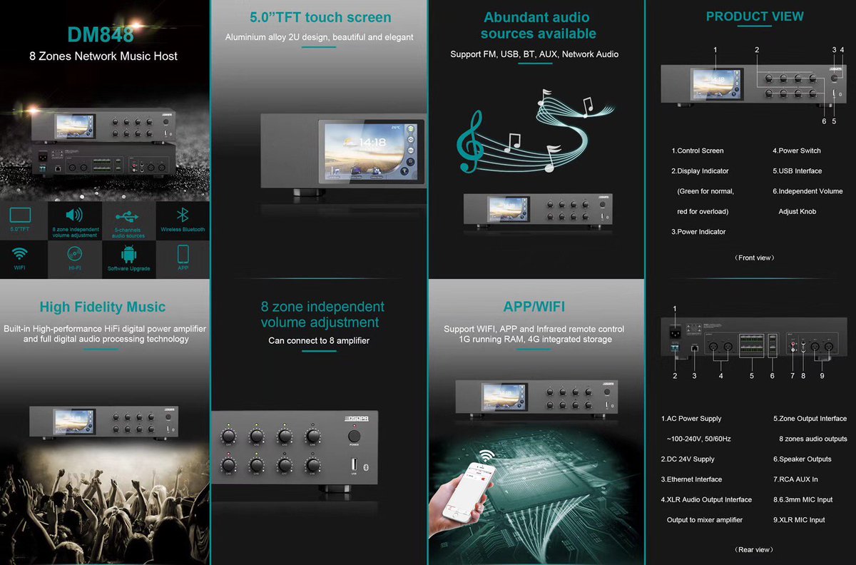 CallingVi's tweet image. DSPPA NEW ITEMS- DM848 HOT SALES!
DSPPATECH.COM
CONTACT ME:SALES11@dsppa.com
Phone:8615338985608