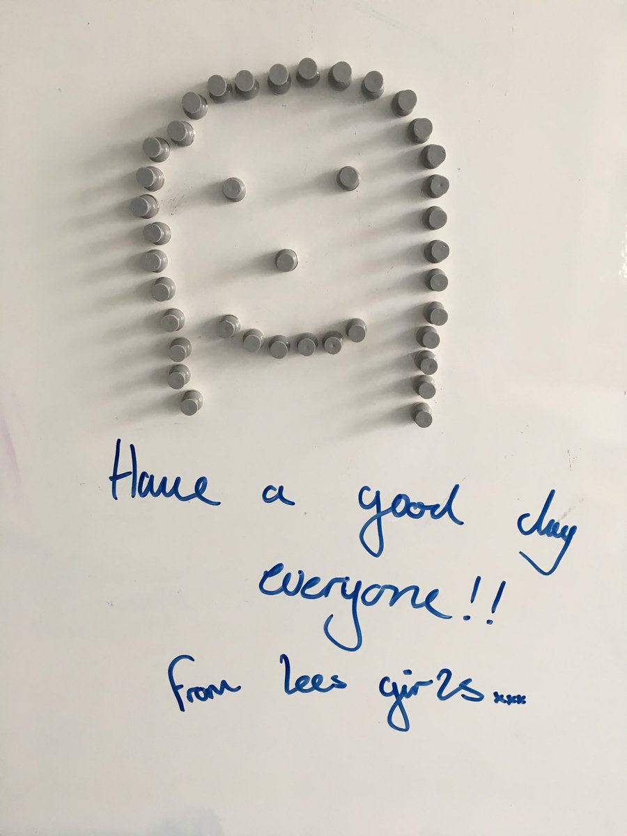 Just as good as a design pin up in our review area! #halfterm #wellbeing <a href="/LanproServices/">@lanproservices</a>