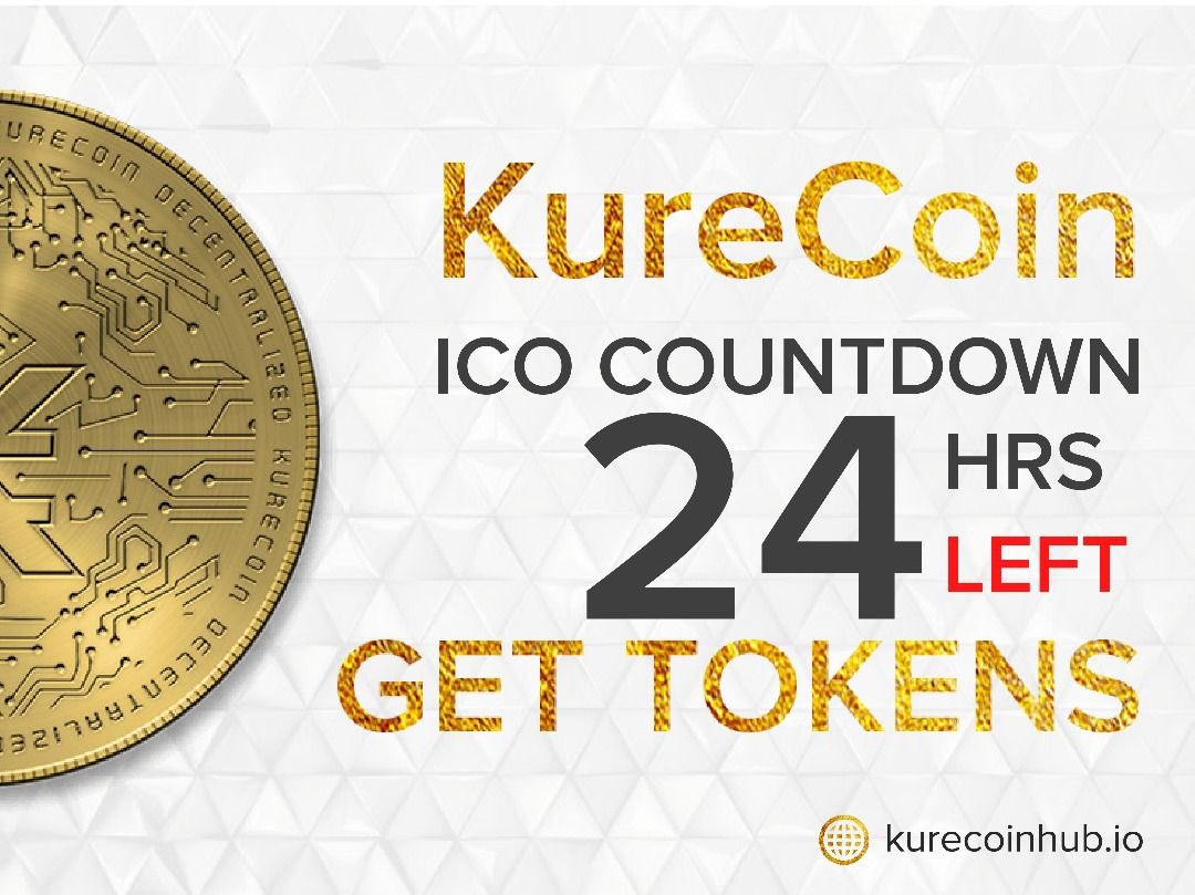 KureCoinHub's tweet photo. The wait is almost over,as #Kurecoin ICO starts (1st June, 2018)  in less than 24hours. Anticipate it!

#kurebank #kureexchange #kurepay #kurechain #kurecoin #cryptocurrencies #icoinvestors #btc #eth https://t.co/MCTfwCQNsJ