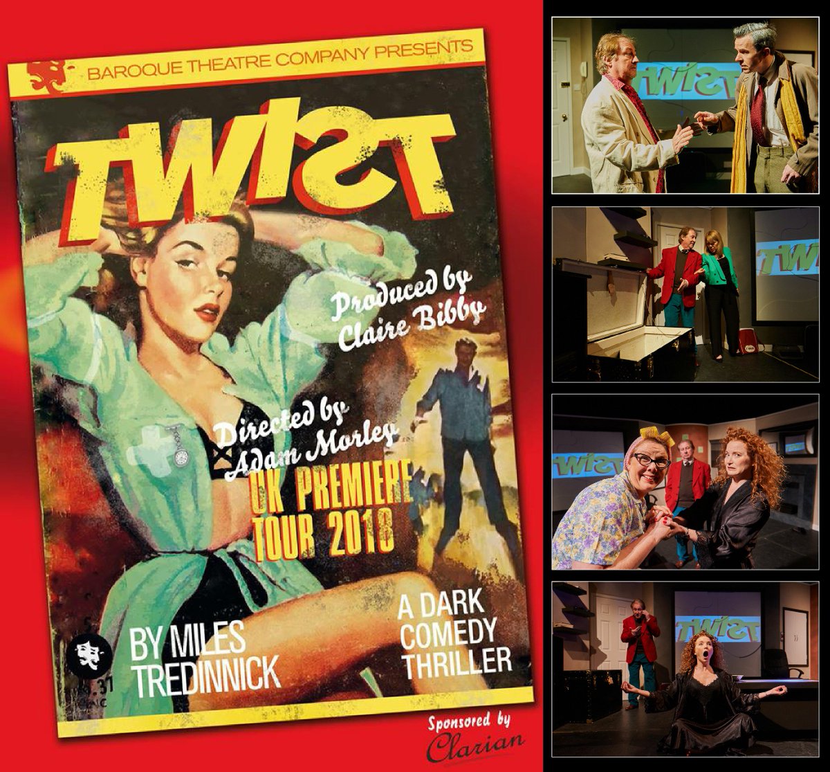 This weekend TWIST comes to the New Wimbledon Theatre, Time &amp; Leisure Studio with more twists than a silver corkscrew. Info: atgtickets.com/shows/twist/ti…  <a href="/NewWimbTheatre/">New Wimbledon Theatre</a> <a href="/baroquetheatre/">Baroque Theatre</a> @Adammorley7 @JulianBibby <a href="/mandyrose1/">M Seven PR</a>