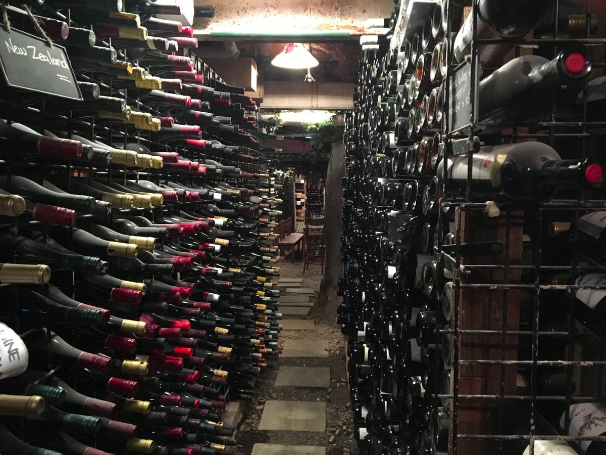 #StuyvesantsHouse wine cellar is definitely legedary.