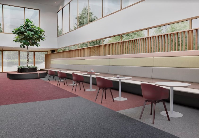 Desso_UK's tweet image. AirMaster Earth is available in seven distinctive colour options, including five neutral shades and two vibrant accent colours. #carpet #design