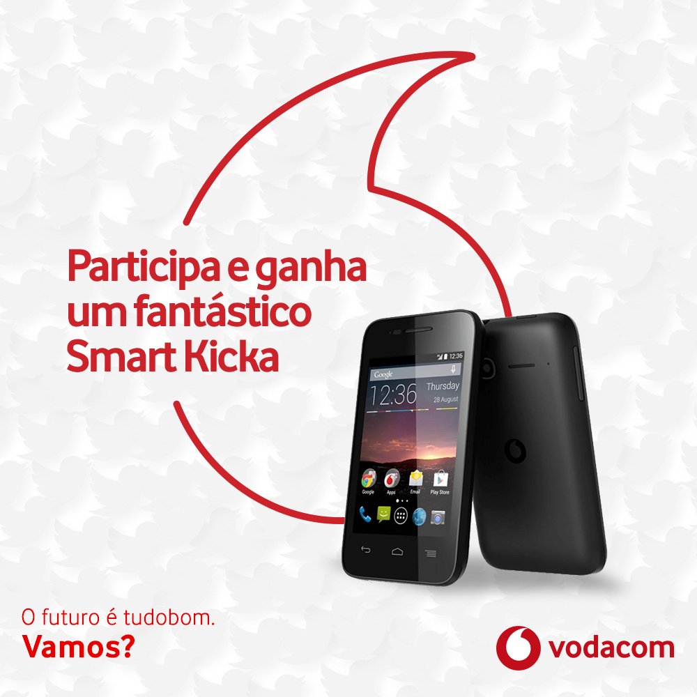 Vodacom Moçambique - #PassatempoRecargas Queres começar a tua