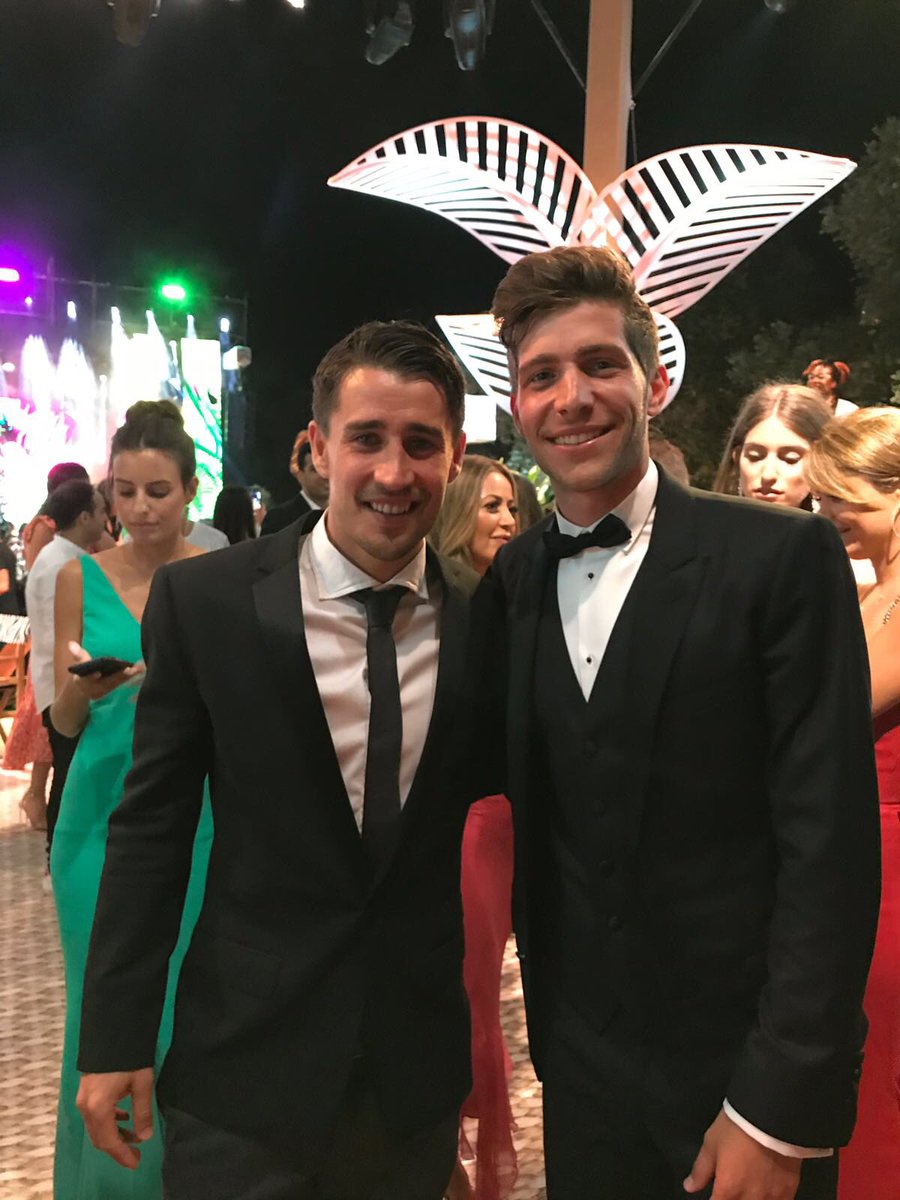 BoKrkic's tweet photo. Una de las personas más especiales que he conocido gracias al fútbol. ¡Ha sido maravilloso compartir con vosotros este gran día! Ets un gran, cadellet. #CoralAndSergi https://t.co/3ZhdLYpgXi