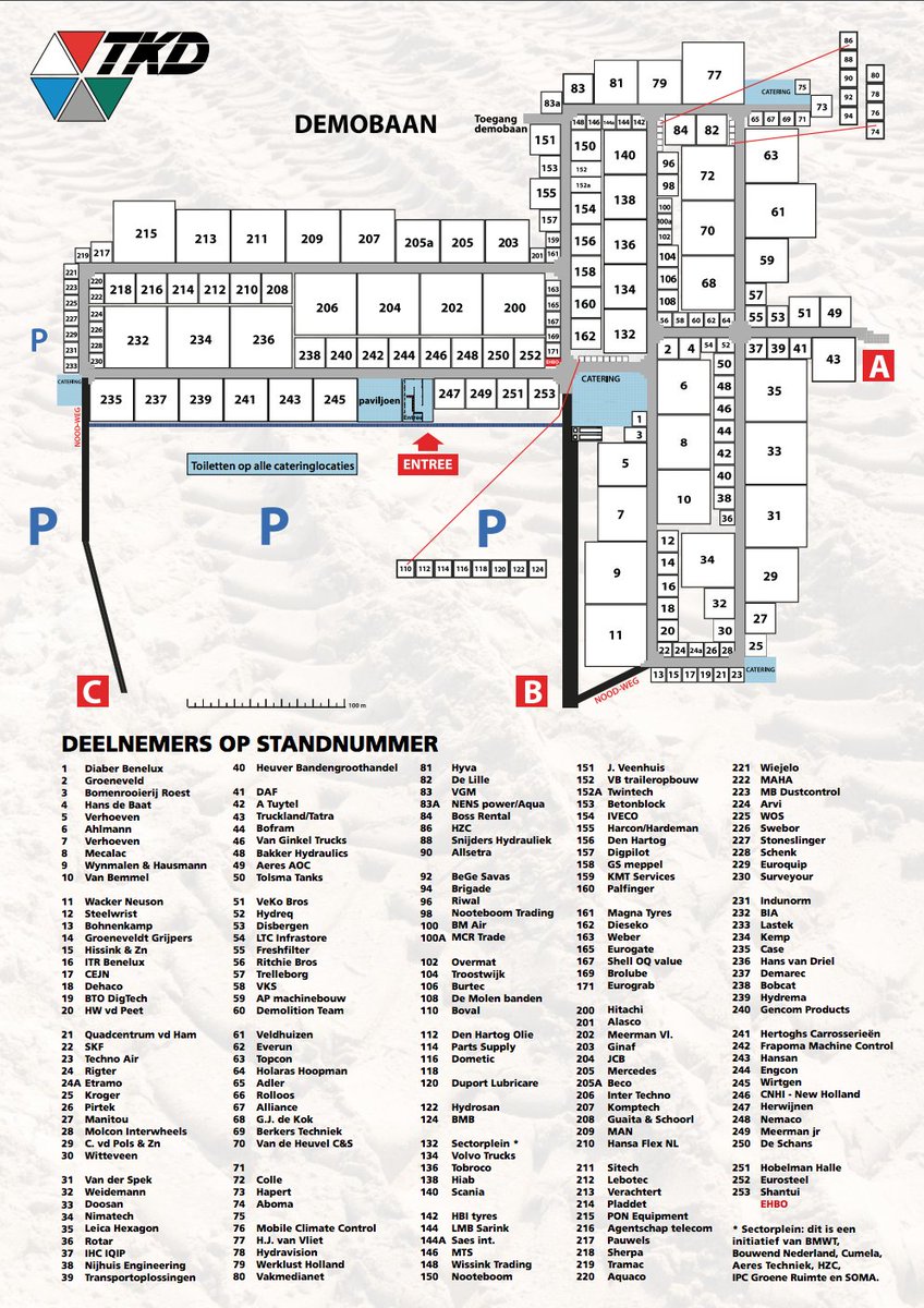 Een overzicht met de exposanten op alfabet én standnummer. Handig, sla deze afbeeldingen op in je telefoon of download de PDF bestanden hier: tkd.nl/upload/documen…

Tot op de #TKD2018!