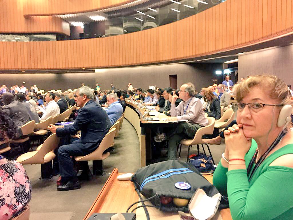 CGTCol's tweet photo. Cra @MiryamLTA en la Reunión del Grupo de Trabajadores de la Conferencia Internacional del Trabajo #ILC2017 #CIT2018 https://t.co/yx4V54auyt