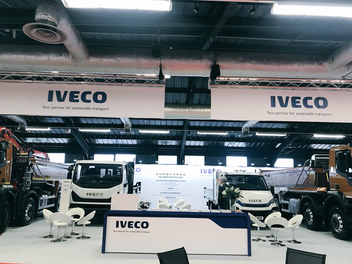 IVECOUK's tweet photo. We’re at the Harrogate Convention Centre at the @tipextankex show! Come along over the next 3 days and check out our great product range including the NEW Stralis X-Way #PerfectCroasing #tiptank2018 #LowWeight #MaxPayLoad https://t.co/rJQA32Ltdz