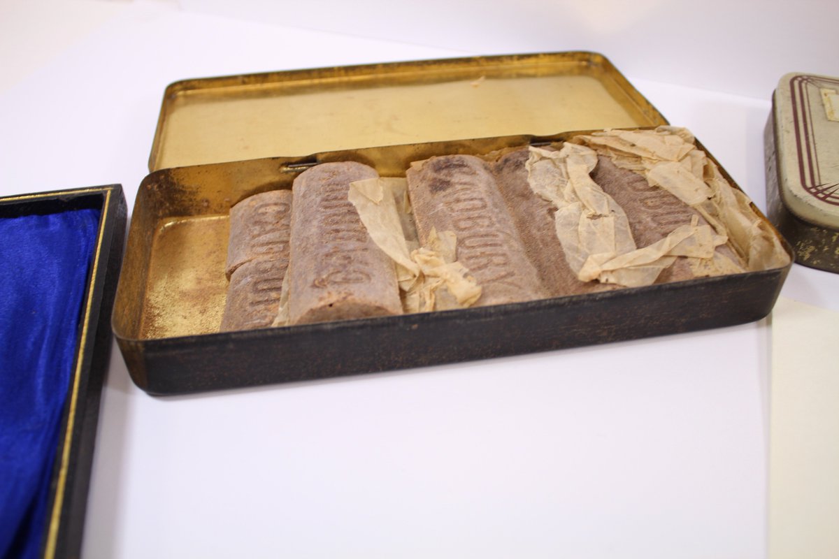 Eddisons_assets's tweet photo. 103 year old Chocolate to be auctioned off next week. Read the press release here: https://t.co/RWXHY4UbSG https://t.co/d4kcj9nuGg