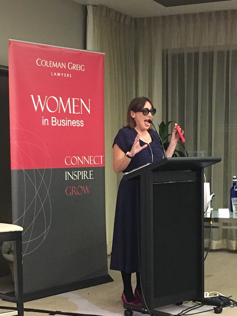Listening to the wonderful <a href="/NikkiGemmell/">Nikki Gemmell</a> at another amazing <a href="/CGWIB/">CG Women in Business</a> event <a href="/ColemanGreig/">Coleman Greig</a>