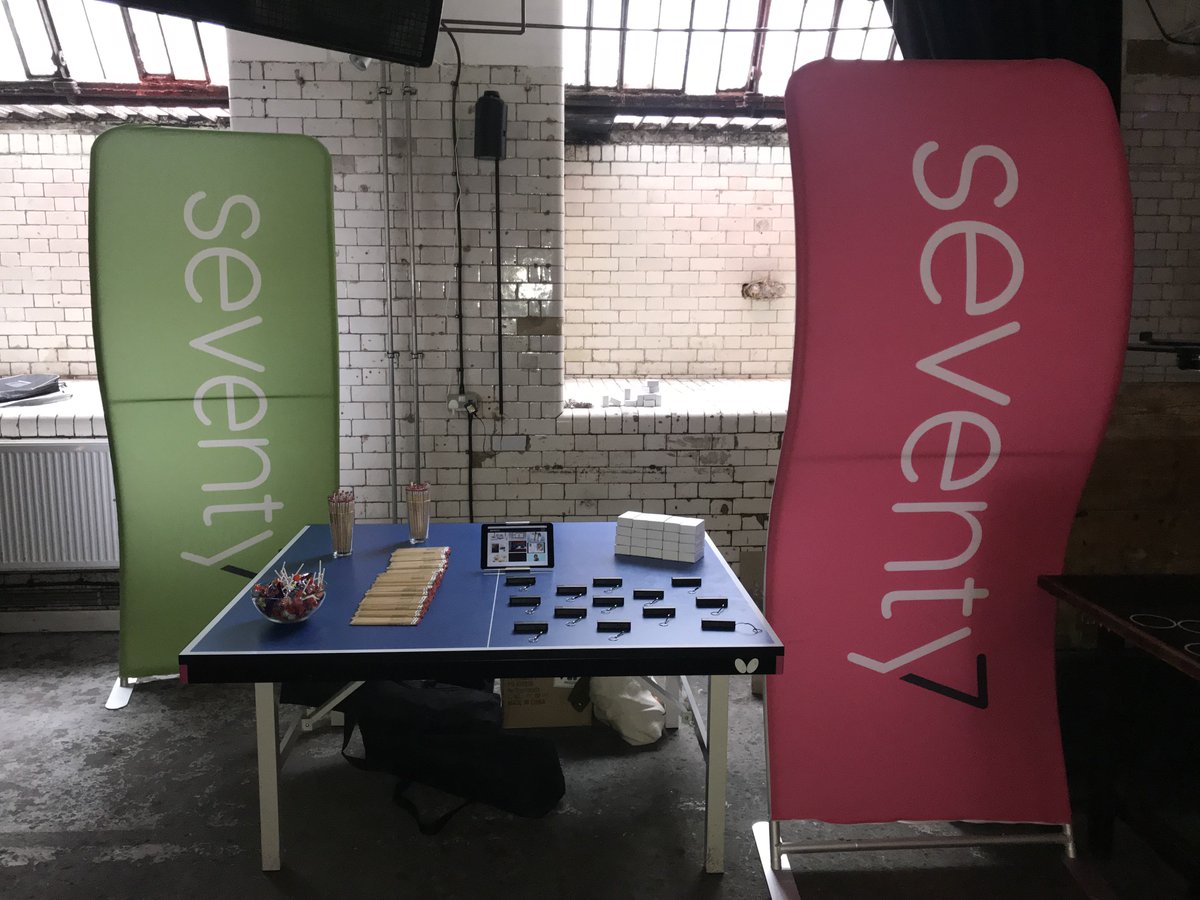 thisisseventy7's tweet photo. As a creative agency, we love meeting new talent that is passionate about fashion and who want to use this passion and their own view on it to make a difference. And what's a better place to meet than the @TheFashionNetUK Recruitment Fair at @TTTMCR ? #TFNRecFair https://t.co/OeJOnqIQOy