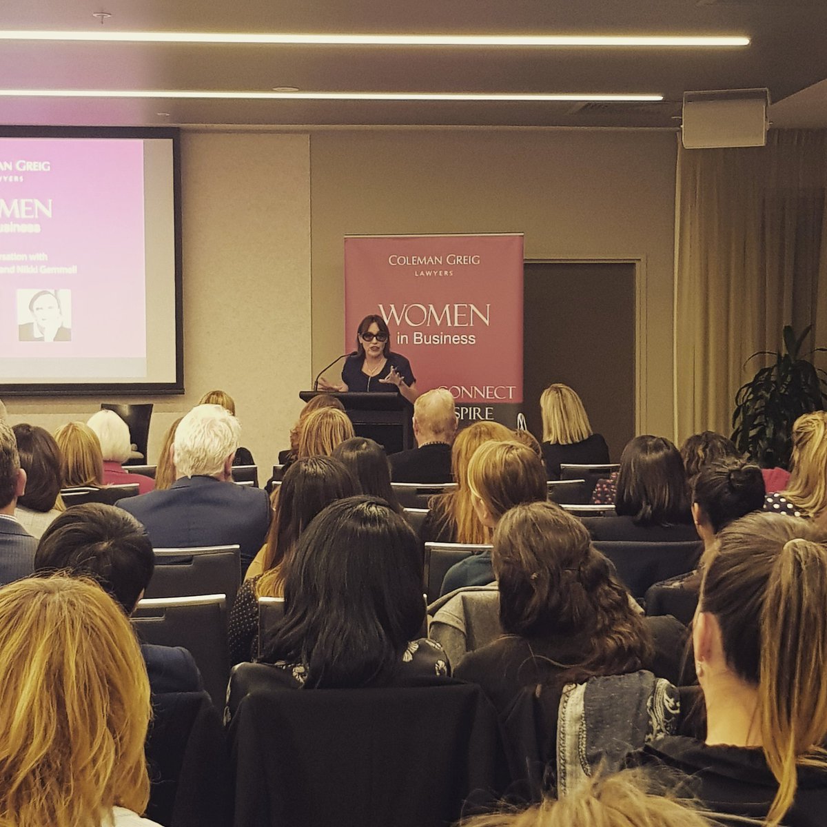 Listening to the wonderful <a href="/NikkiGemmell/">Nikki Gemmell</a> "On Quiet" in today's very loud world #womeninbusiness <a href="/MUPublishing/">Melbourne University Publishing</a>