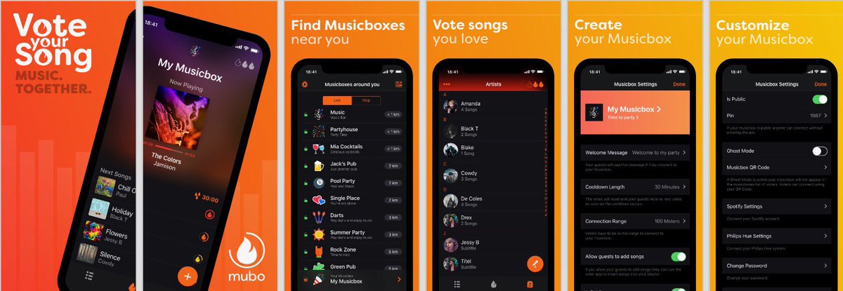 muboapp's tweet photo. Working on new #appstore screens. #ios #android #jukebox #app https://t.co/WTgxPxuJrg