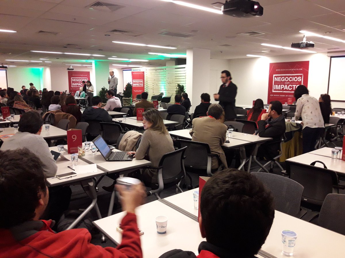 SistemaB's tweet photo. Junto a @mentoresimpacto  estaremos hoy en Santiago en #NegociosConImpacto, un espacio creado para que las empresas se conecten y generen negocios y alianzas con foco en el triple impacto positivo: ambiental, social y económico #MDI https://t.co/FORspn8Knu