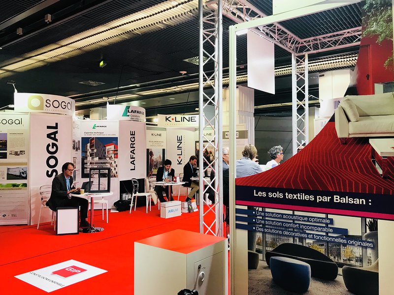 BalsanOfficiel's tweet photo. Balsan est au congrès international des économistes de la construction ( Untec ) ! Venez nous rejoindre au palais des congrès, à Paris. On vous attend ! https://t.co/ovPOkXsCsX