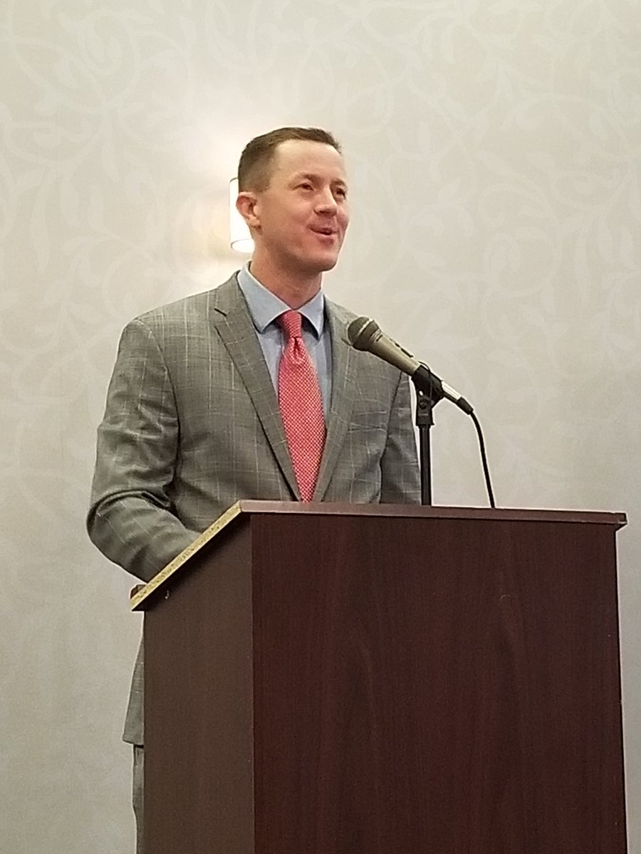 So impressed with new <a href="/JPPSS/">Matthew G Tarrant</a> superintendent <a href="/cadebrumley/">Cade Brumley</a> during this morning's <a href="/BGRNola/">BGR</a> Breakfast Briefing! This man is going to do great things for this parish.