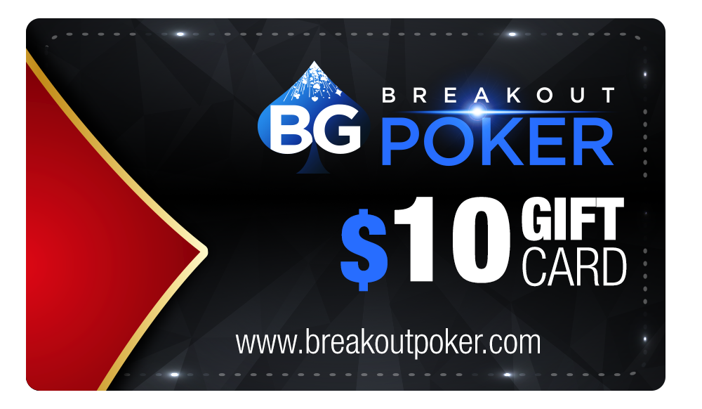 BreakoutGives's tweet photo. How good is your Poker knowledge? Take the BreakoutPoker Quiz and show us that when it comes to Poker, you’re all in. Climb the score board and make it to the top to win! The top 10 scores win a $10 Breakout Gaming Gift Card. 
https://t.co/Plx2rzvnmy https://t.co/n88emxLQSN