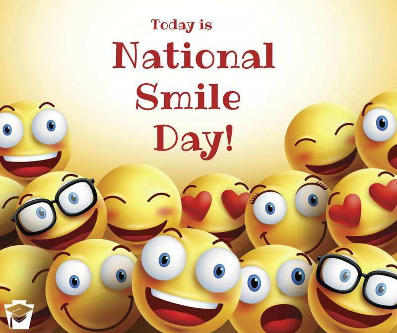 Today is National Smile Day!