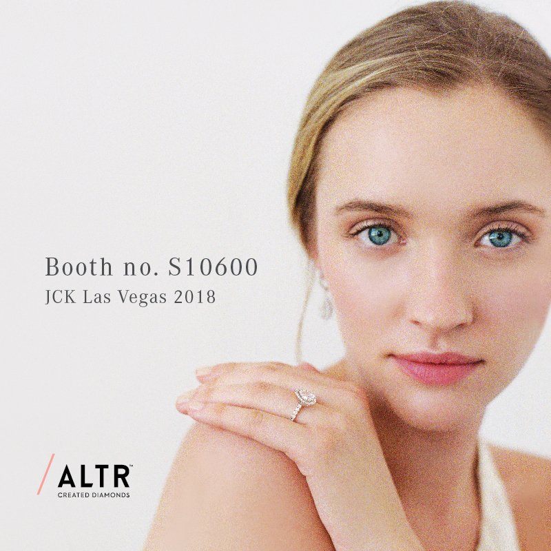 ALTRDiamonds's tweet photo. Shine Brighter at JCK 18.
We look forward to seeing you there.
#CreatedPerfection #JourneyofaCreatedDiamond #ALTRCreatedDiamonds  
#Shinebrighter #JCK2018 #JCKBound #TypeIIa #CVD #CVDDiaamonds https://t.co/LQYbUJ7Ebq