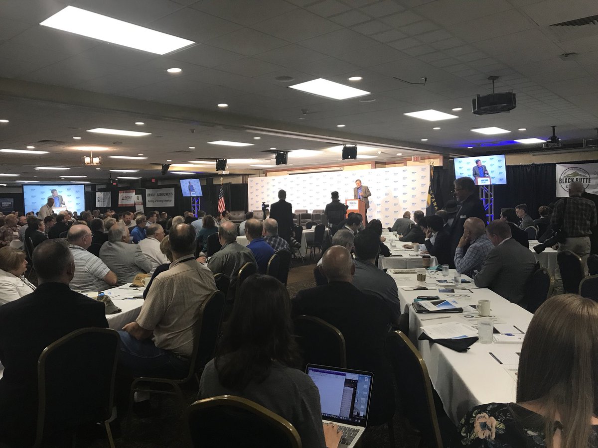 Our co-host <a href="/SteveDaines/">Steve Daines</a> welcomes folks to the 2018 #MTEnergySummit