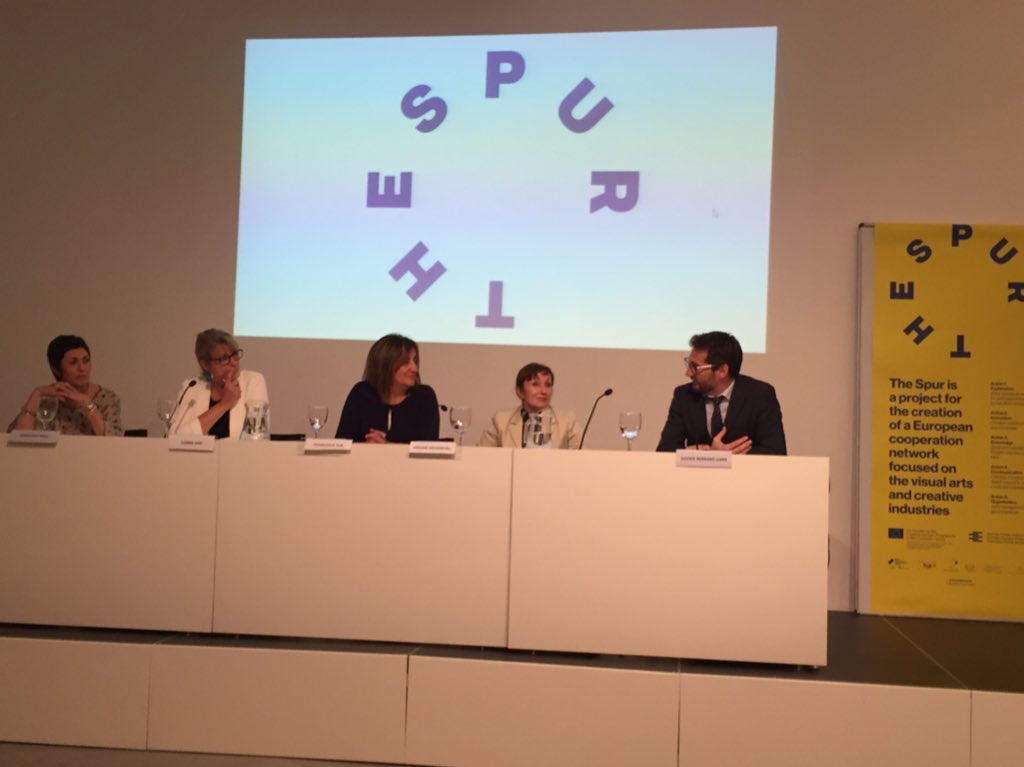 Euroregion's tweet photo. .@XBernardsans: "la culture aide à internationnaliser l'identité de l'Eurorégion, à mettre en valeur le territoire et ses acteurs". Le projet #TheSpur se termine avec de bonnes pratiques et un renforcement de la culture". https://t.co/UXYFkyciPW
