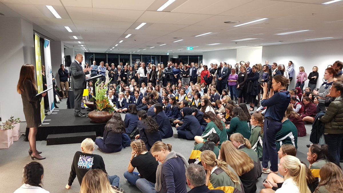 Very very great work from all the girls and schools involved in the Girls in Property program... fantastic leadership from the  <a href="/propertycouncil/">Property Council of Australia</a> #GIP