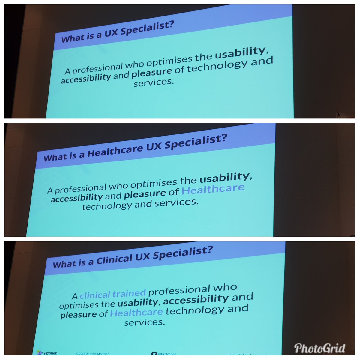 Know the difference between your UX Specialists #AfricaHealthExb <a href="/CUXASA/">CUXA South Africa</a> @CUXAUK